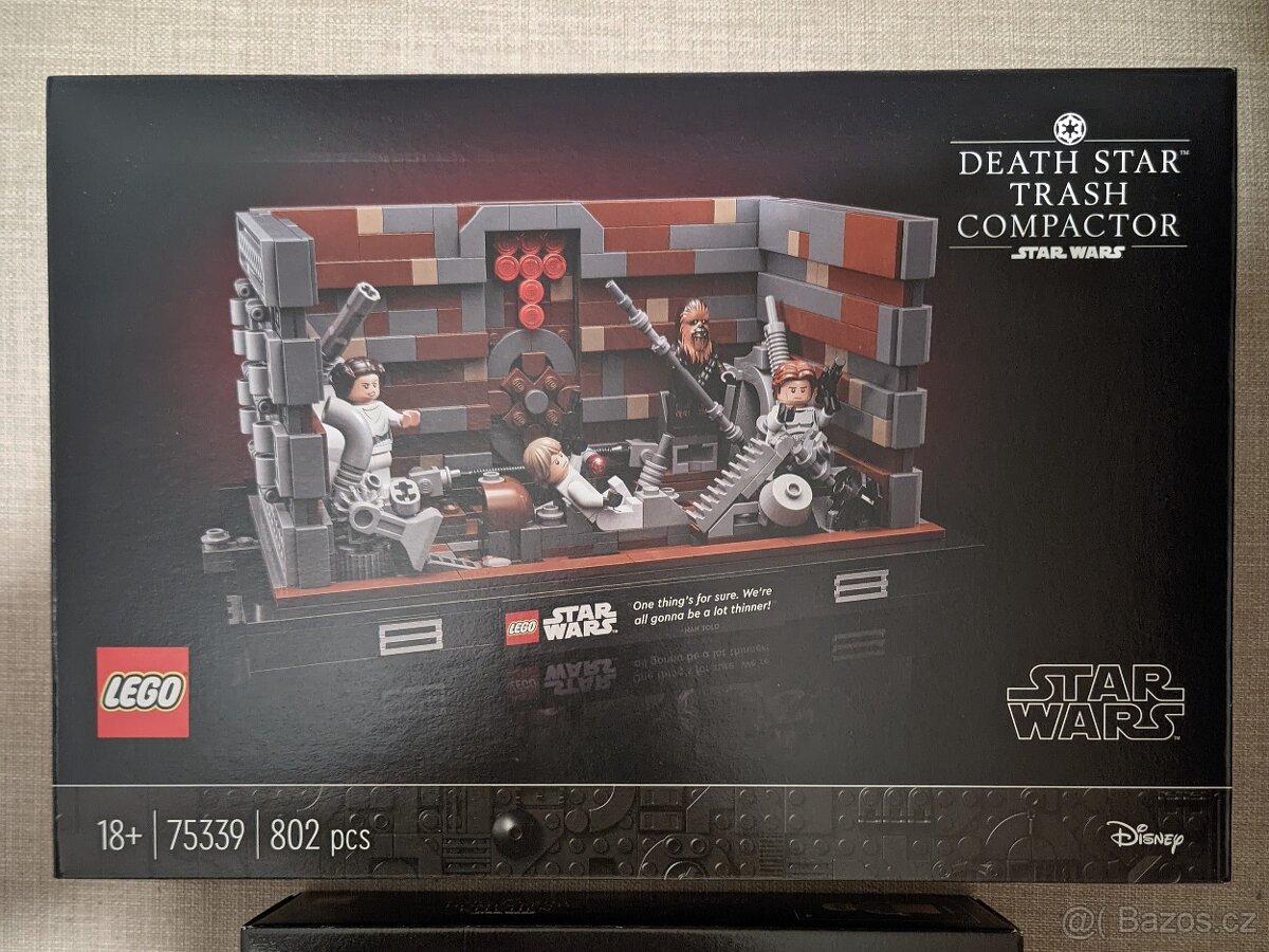 LEGO Star Wars 75339 Death Star Trash Compactor Diorama