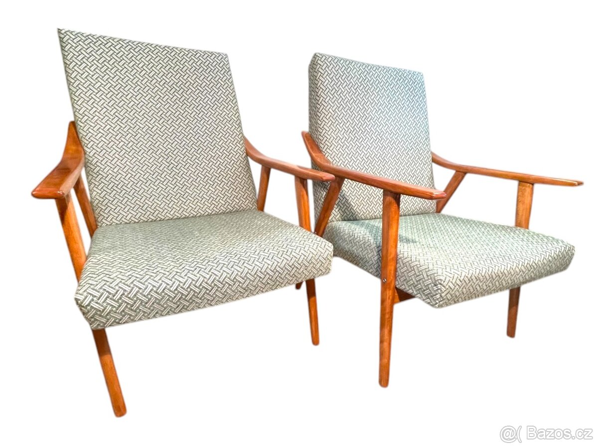 Starožitná křesla – český poválečný design