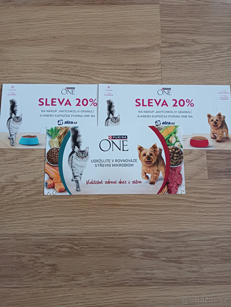 PURINA POUKAZ + RŮZNÉ POTŘEBY PRO ZVÍŘÁTKA