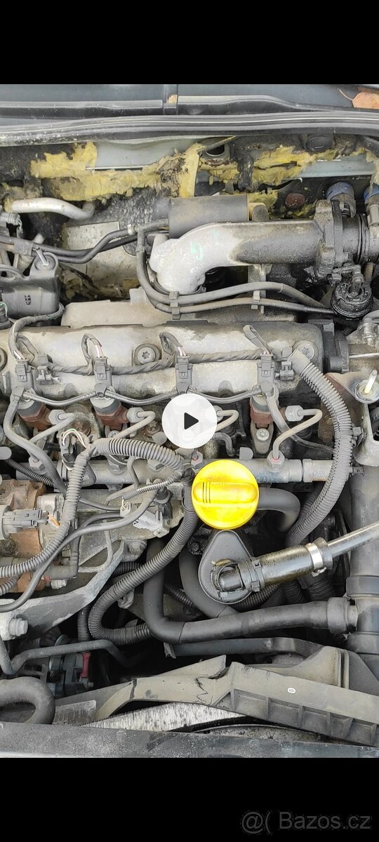 Renault 1,9 DCI - kompletní motor typ F9Q