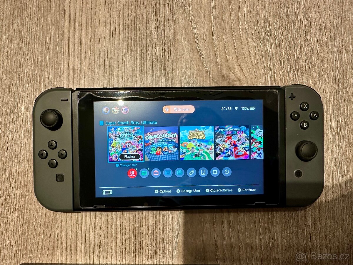 Nintendo Switch v2 + 256GB microSDXC Sandisk + obal