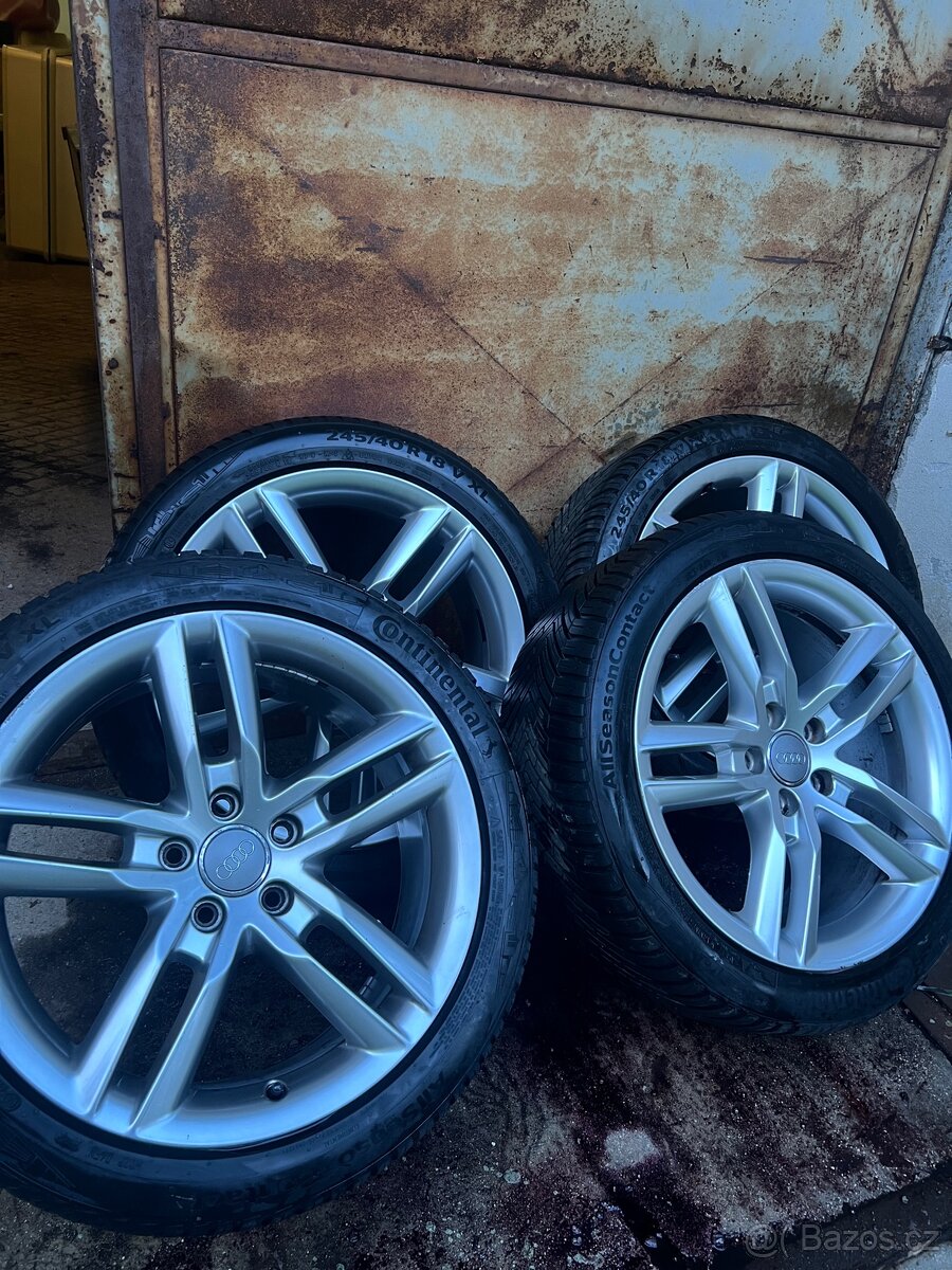 Alu kola 5x112 R18 Audi Originál jako nové sleva