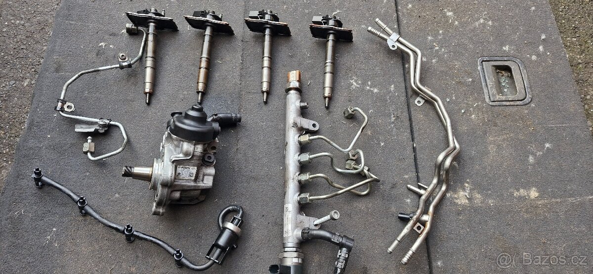 Palivovy system audi a4 2.0 tdi CAG CAH vstriky