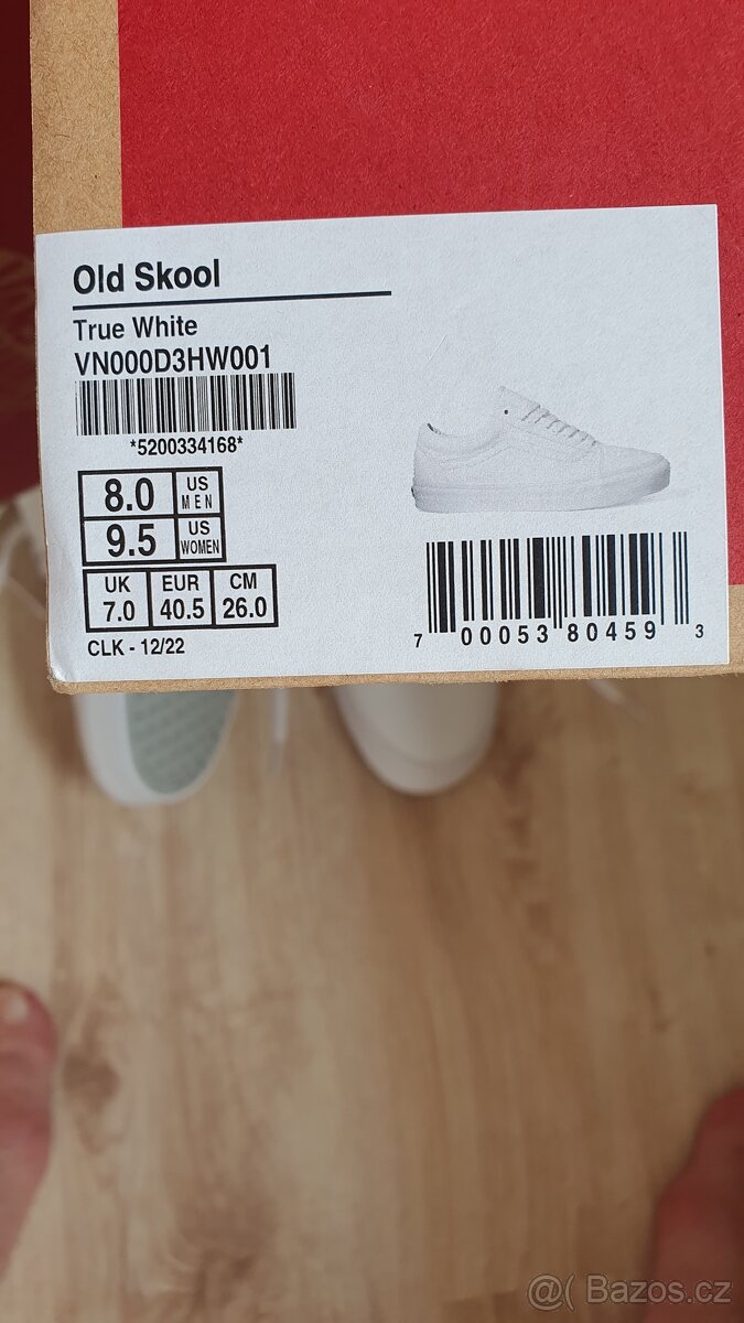 Prodám nove tenisky "Vans"dámské