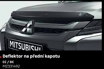 Deflektor na přední kapotu Mitsubishi L200 - MZ331492