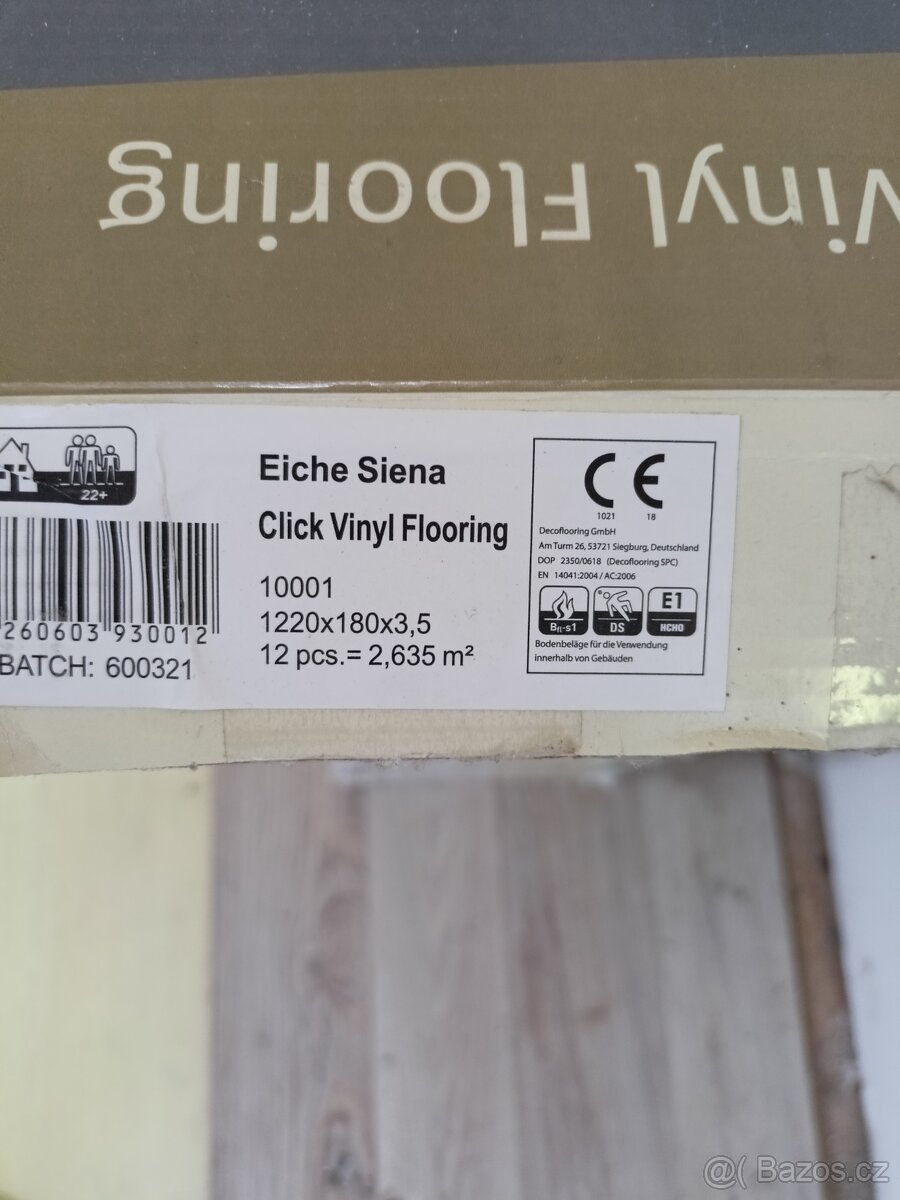Vinylová plovoucí podlaha