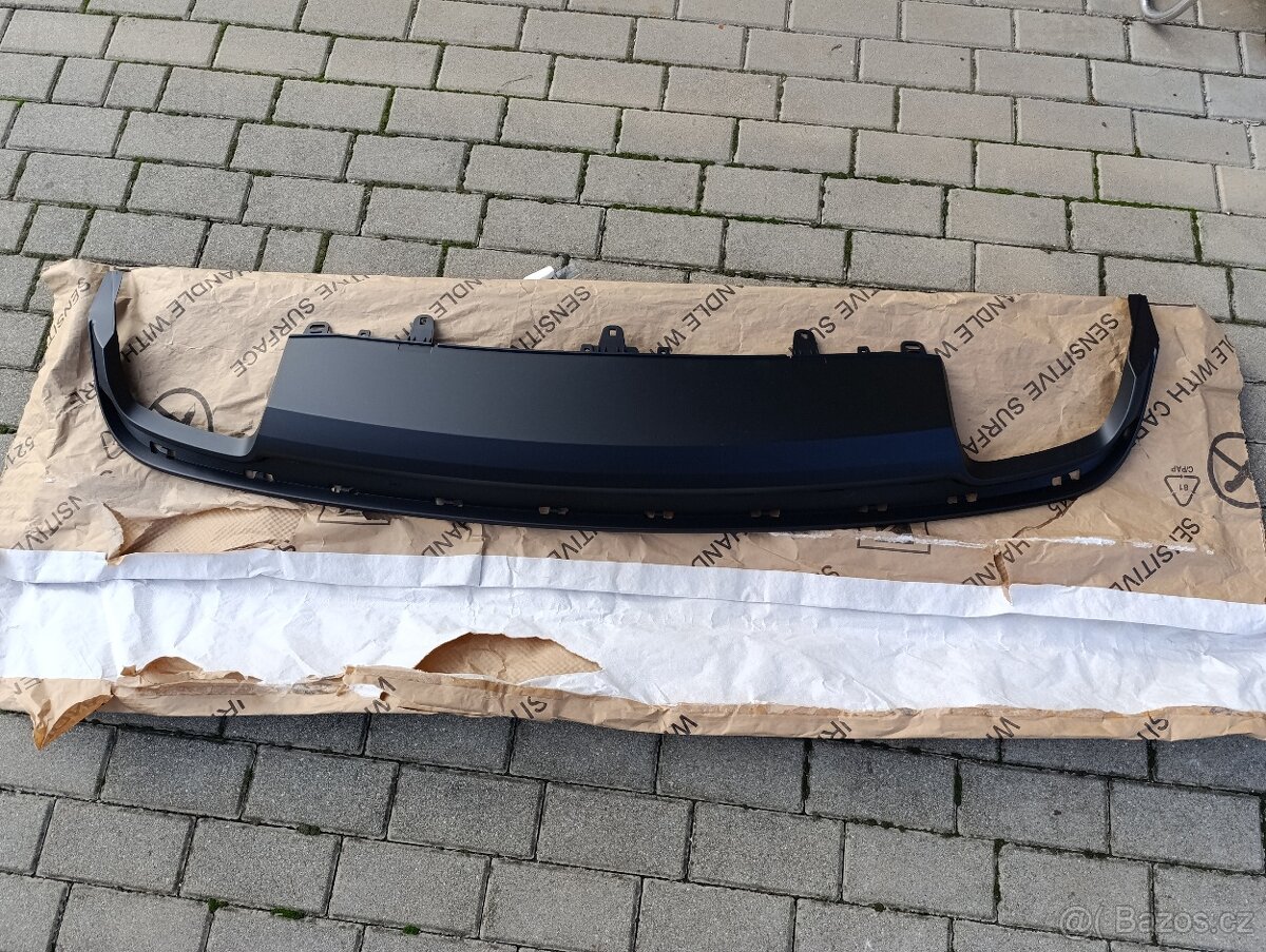 Spojler čierny Audi A6/S6 Avant 4G