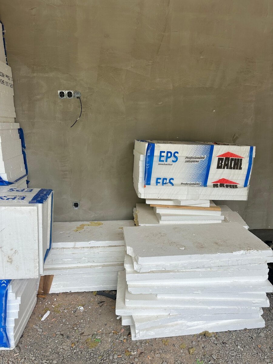 Prodám polystyren Bachl EPS 100, tl. 100 mm – 12 balení + vo