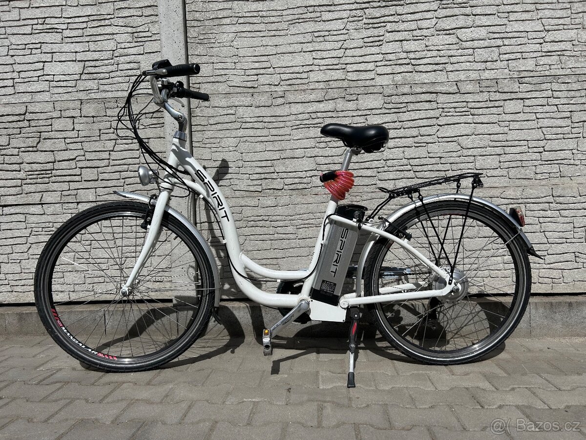 Elektrokolo SPIRIT – pohodlné městské kolo s nízkým nástupem