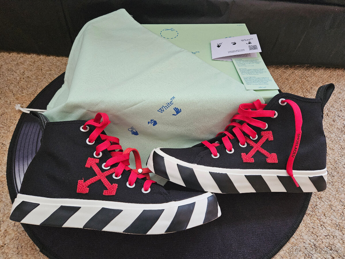 SLEVA - NOVÉ OFF-WHITE Vulcanized Canavas (Virgil Abloh)
