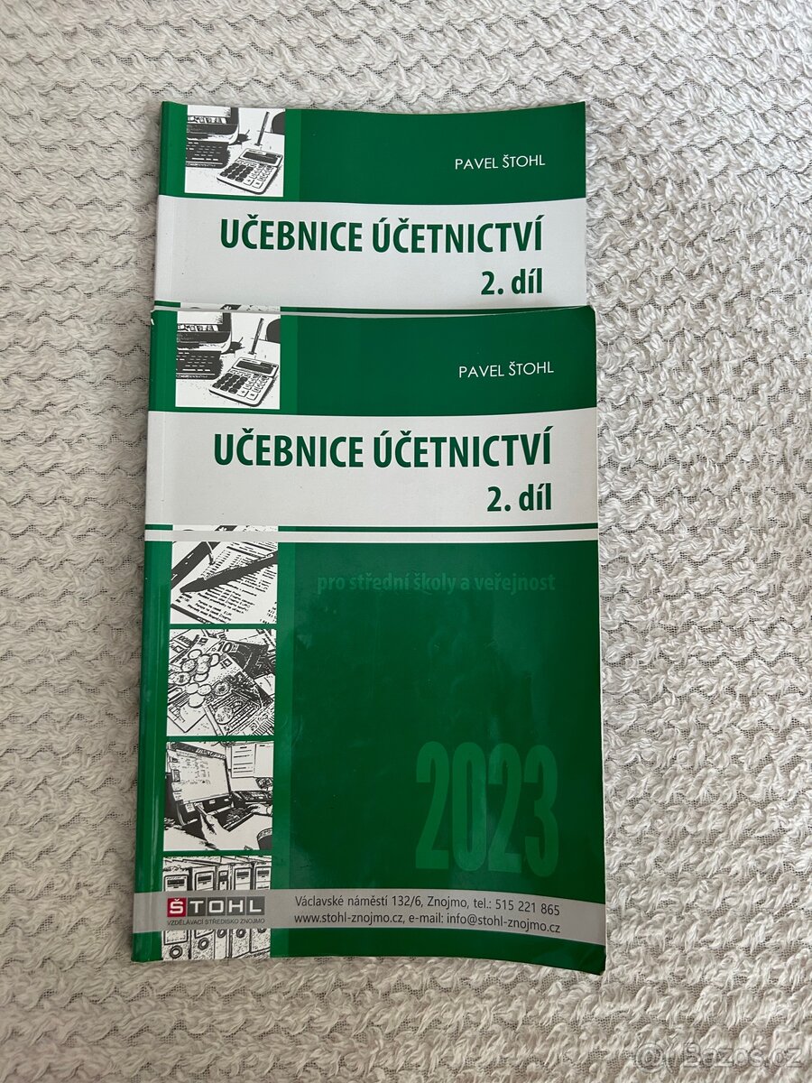 Učebnice účetnictví 2. díl - Pavel Štohl