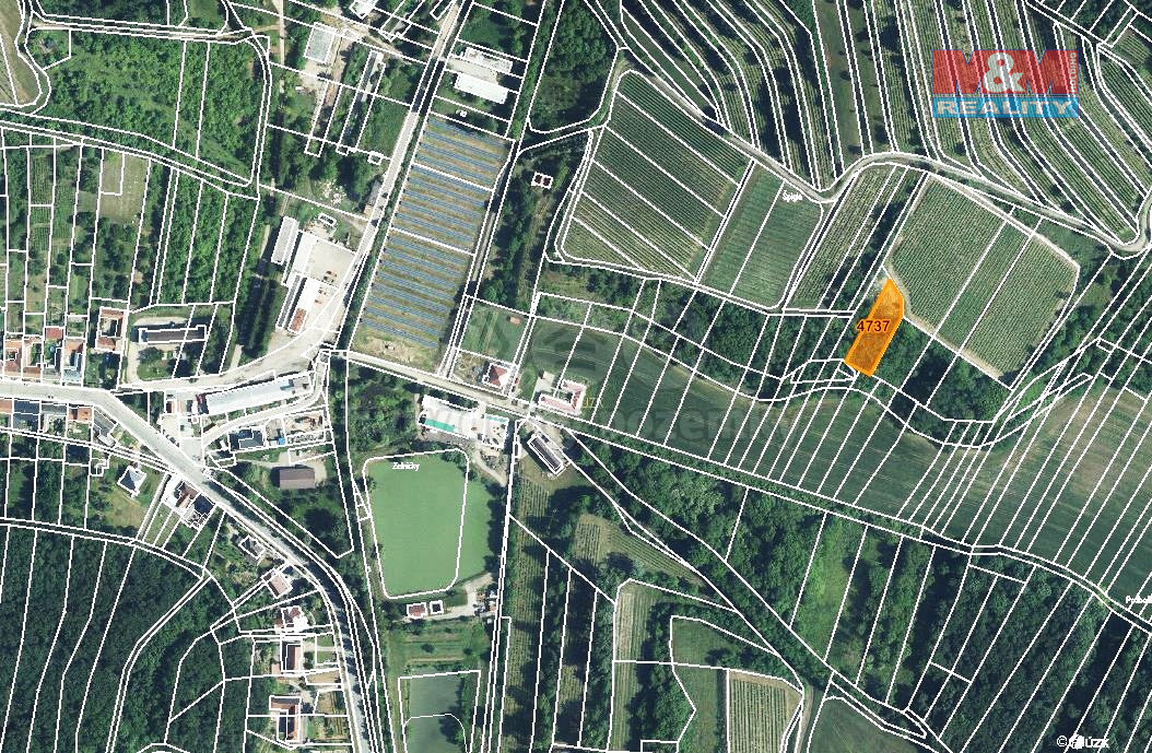 Prodej louky, 1125 m², Němčičky u Hustopečí