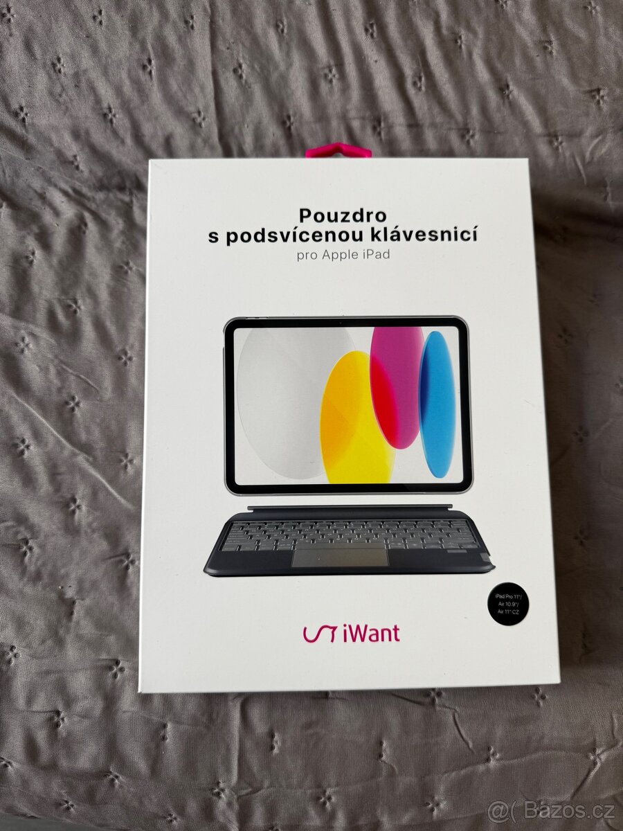 iwant ipad air case s podsvícenou klávesnicí