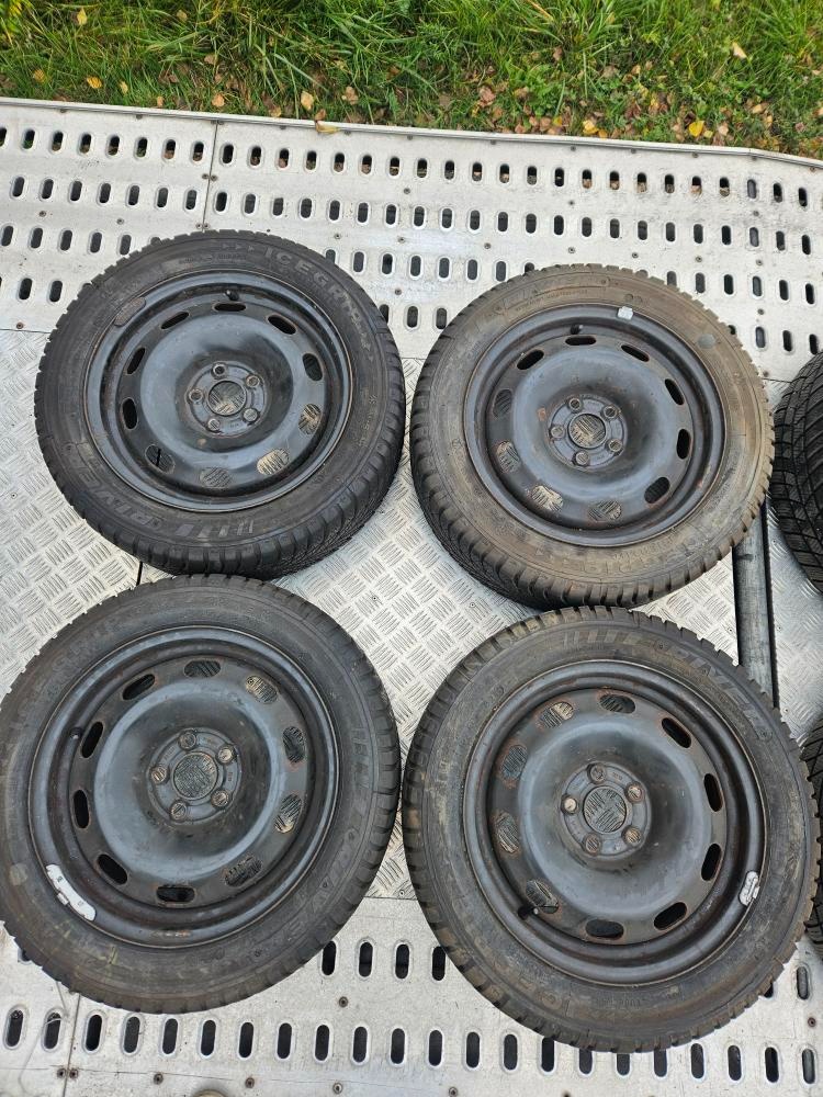 Zimní kola 185/55/15 + disky 5x100 Škoda Fabia Roomster Polo