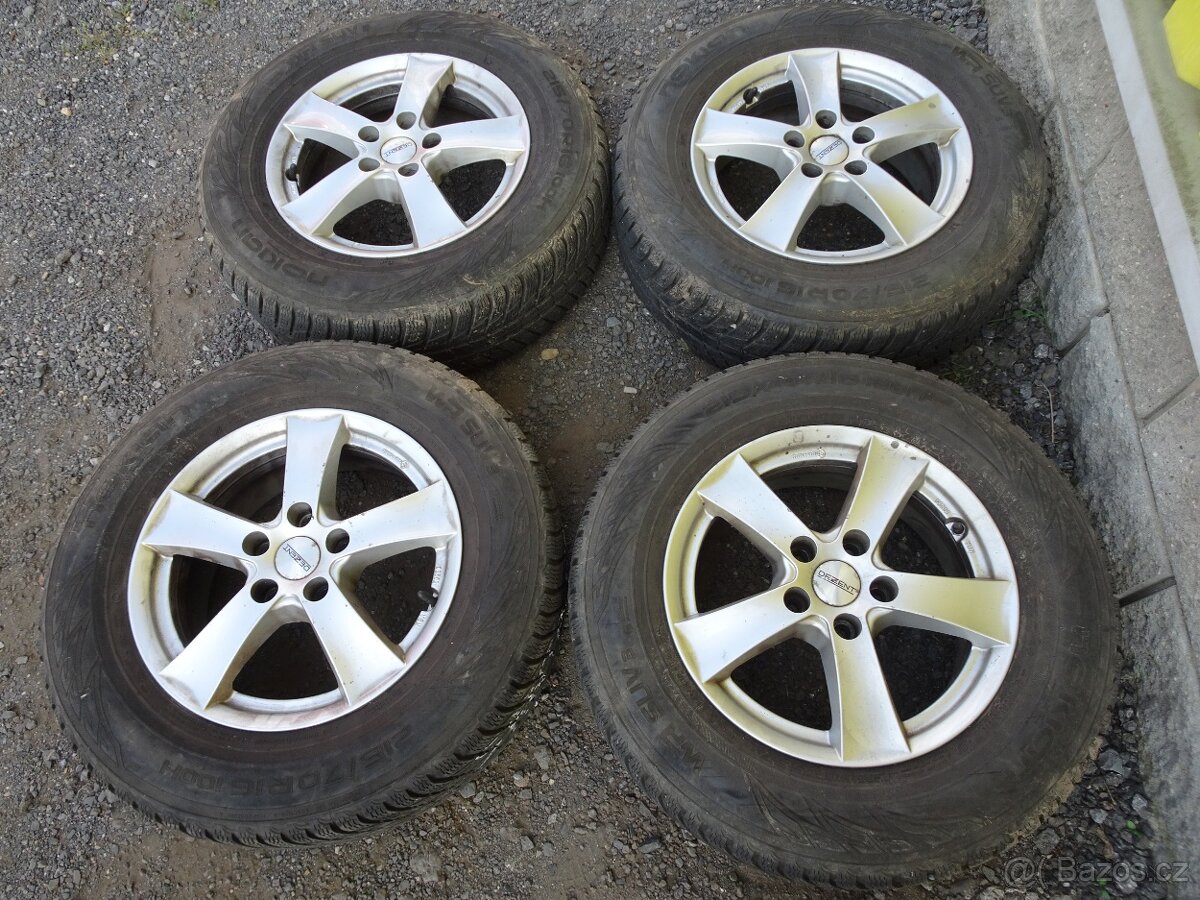 Hyundai Santa Fe – zimní kola (Alu. disky+pneu 215/70 R16)