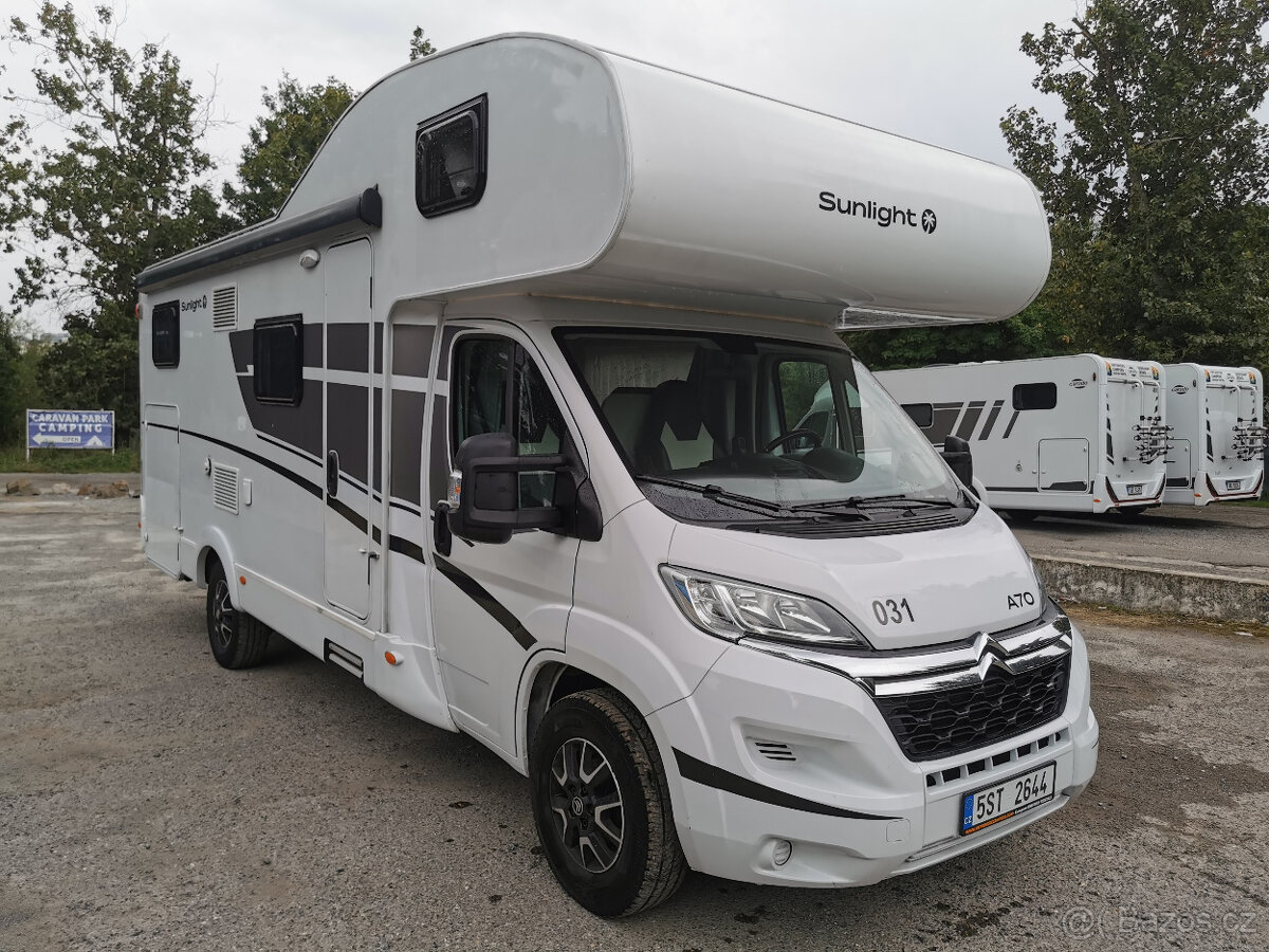 Sunlight A70, Citroen 140 PSI, 2022, 6 mist, 3,5t, DPH