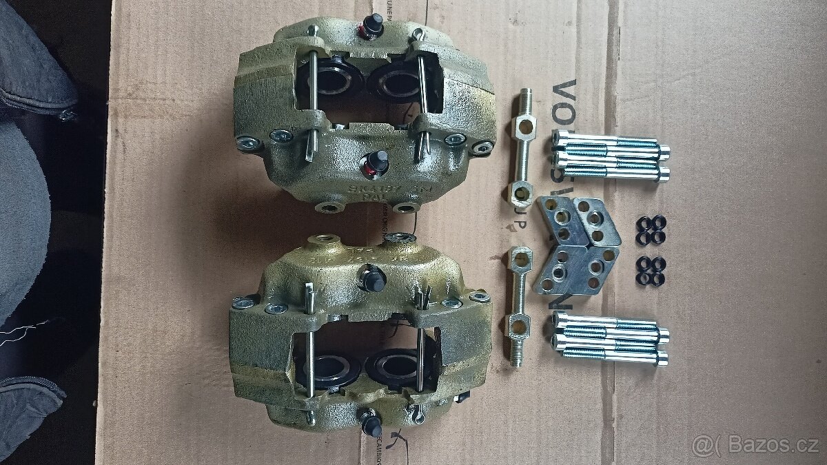 Škoda 130 Čtyřpístkové brzdiče