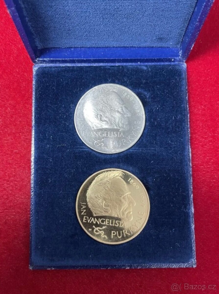 Zlato / sběratelskou sadu Čechoslovakia 1969