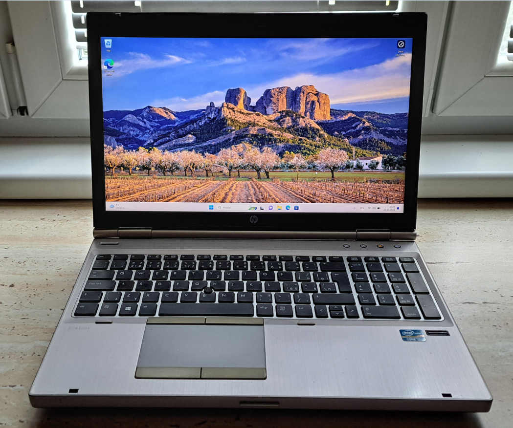 HP EliteBook 8570p/ Core i7 / 8 GB / SSD 240GB/ WIN 11 PRO