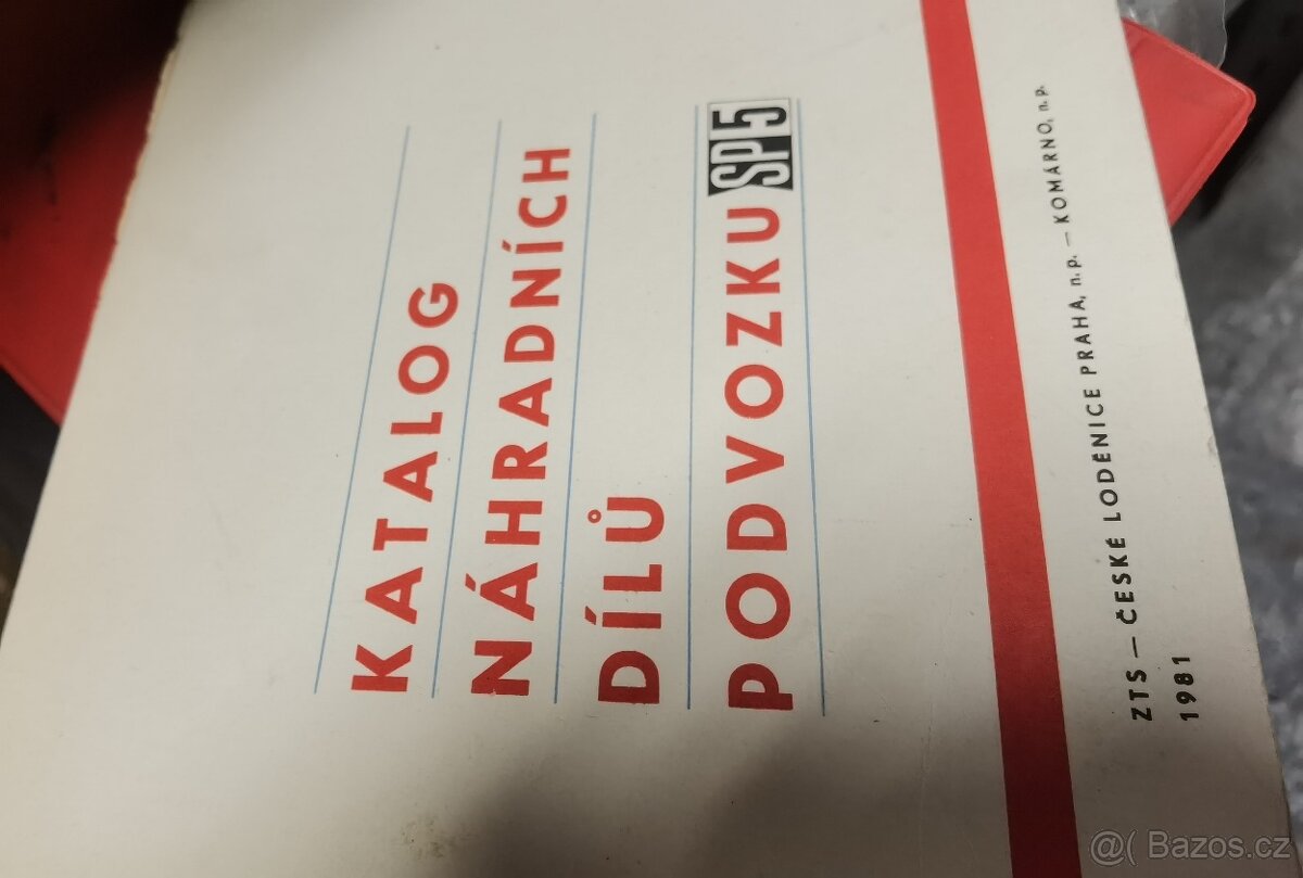 Katalog náhradních dílů podvozku SP5