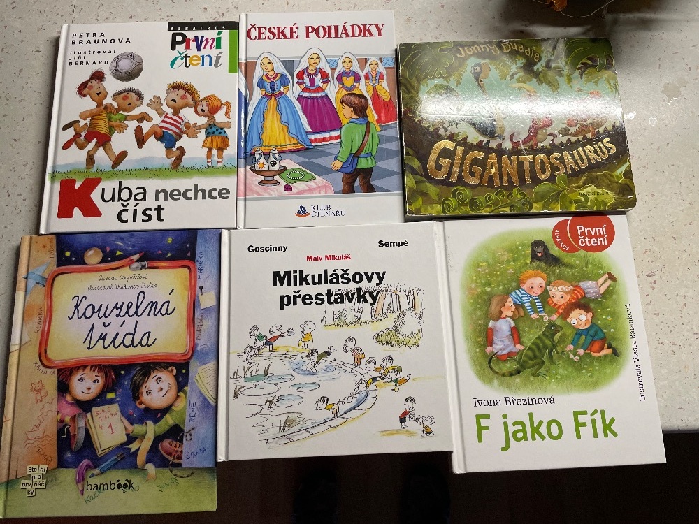 Dětské knihy všechny za 300Kč