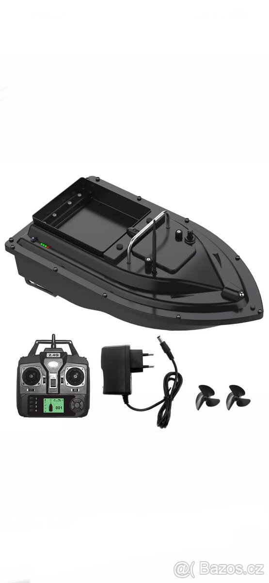 Zavážecí lodička s gps