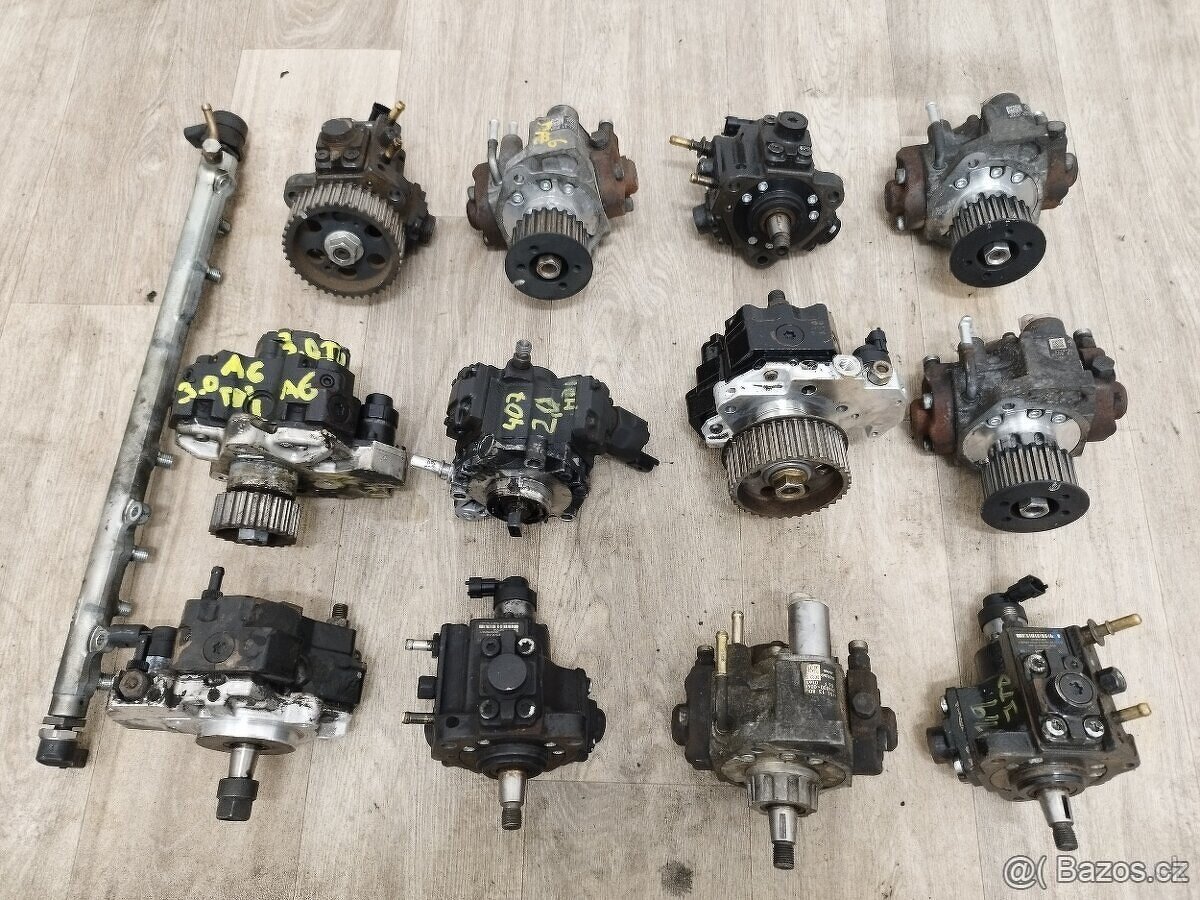 Vstřikovací čerpadla Mazda, Audi, BMW, Alfa Romeo, Fiat, Peu
