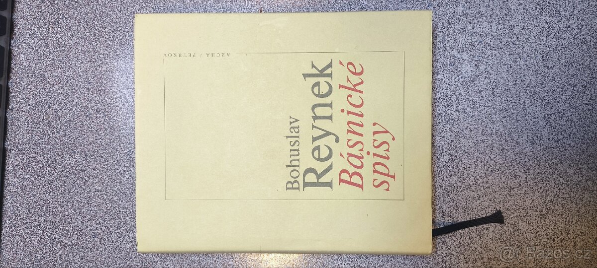 📚 Bohuslav Reynek – Básnické spisy (2009, Archa / Petrkov)