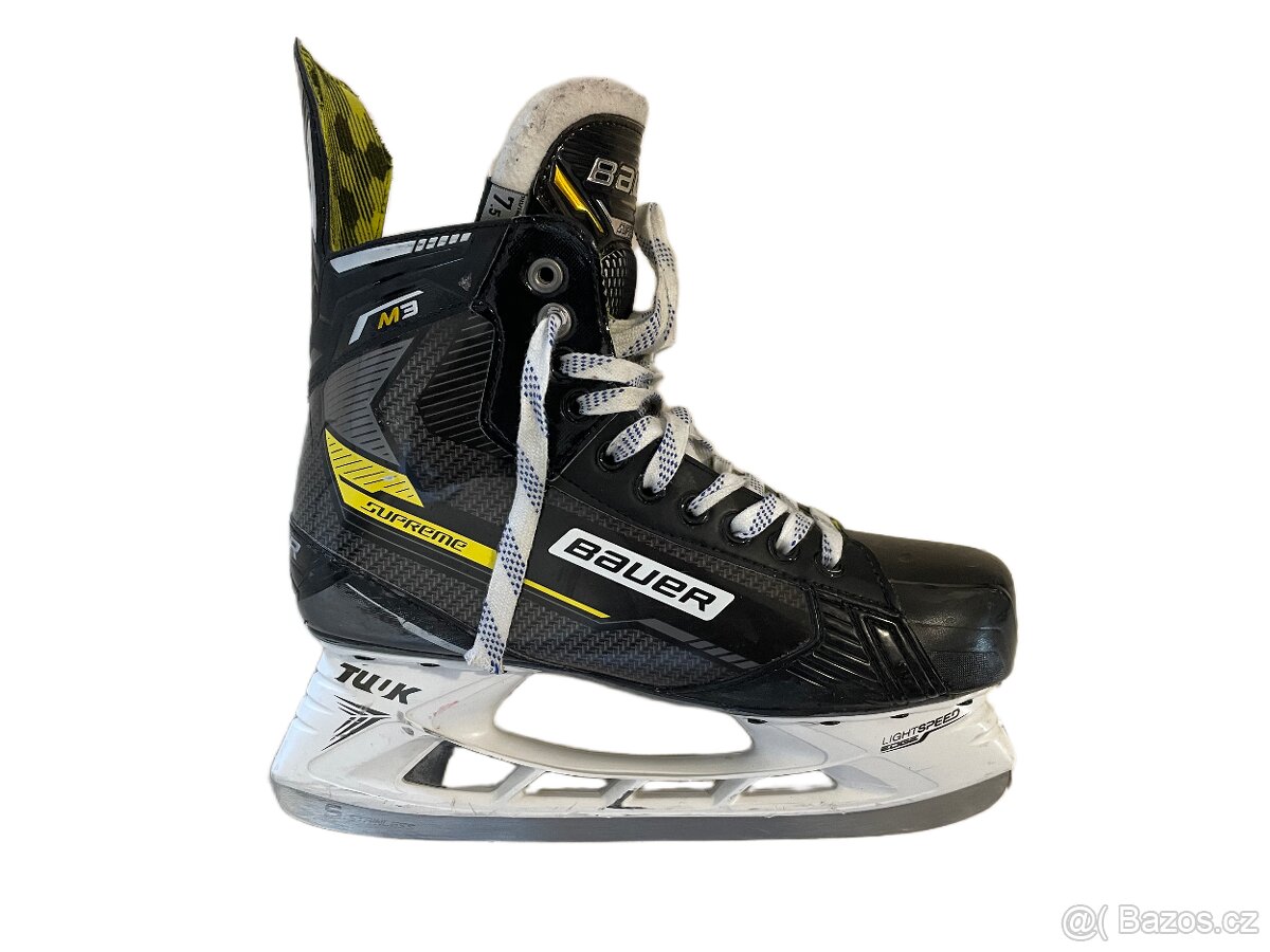 Hokejové brusle Bauer Supreme M3 SR US7.5 + náhradní nože