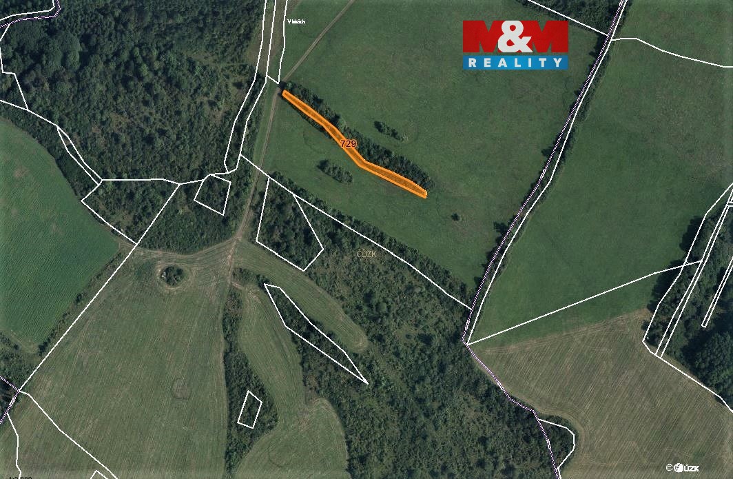 Prodej louky, 1385 m², Mašťov-Dobřenec