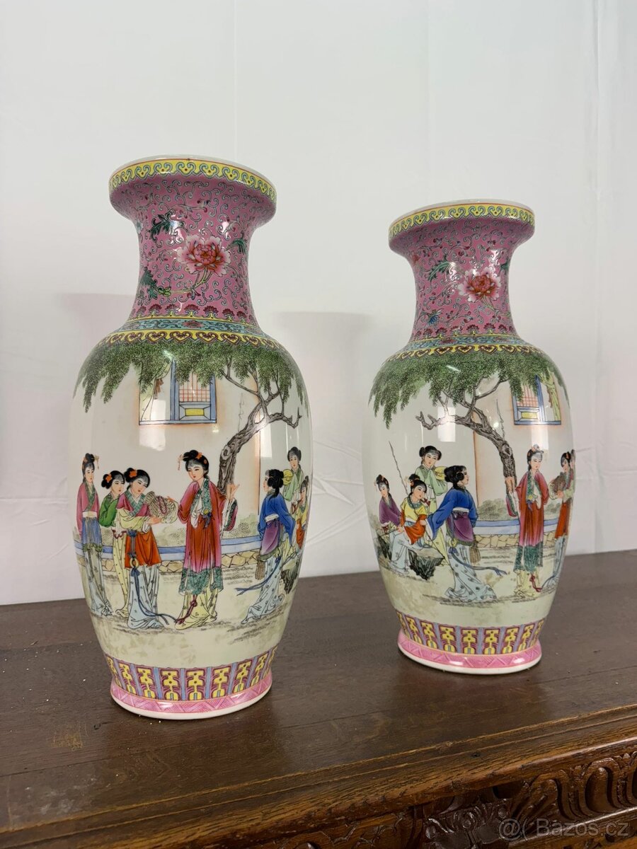 Porcelánové Čínské vázy (135027)