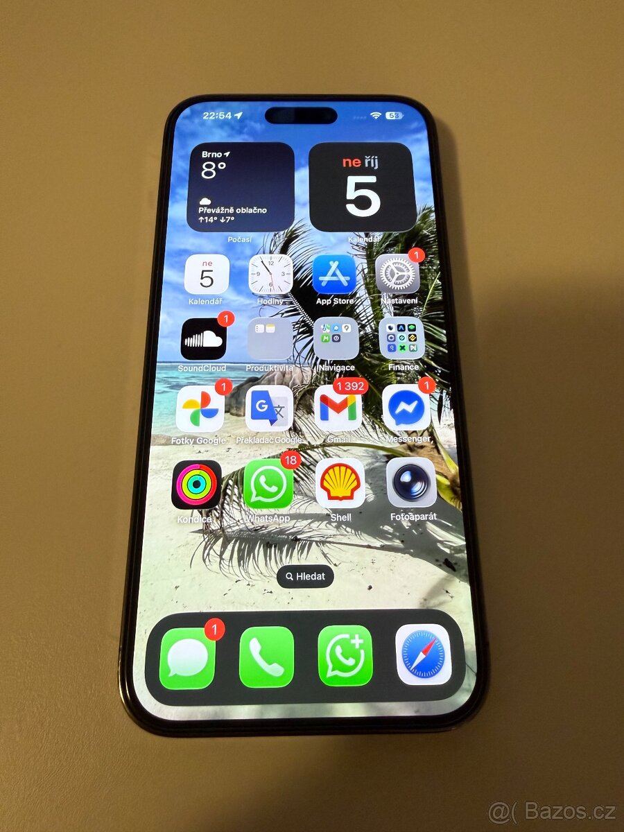 IPhone 14 Pro Max Deep purple - top stav