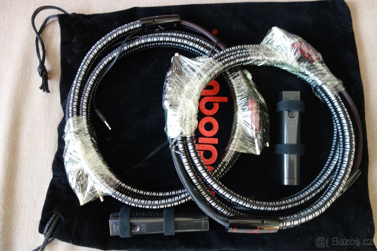 AudioQuest K2 2 x 1.5m vysoce kvalitní reprokabel