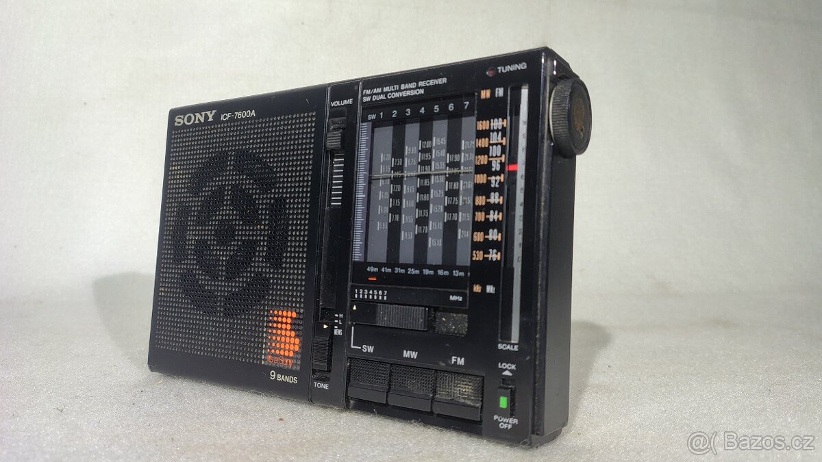 Tranzistorové rádio Sony