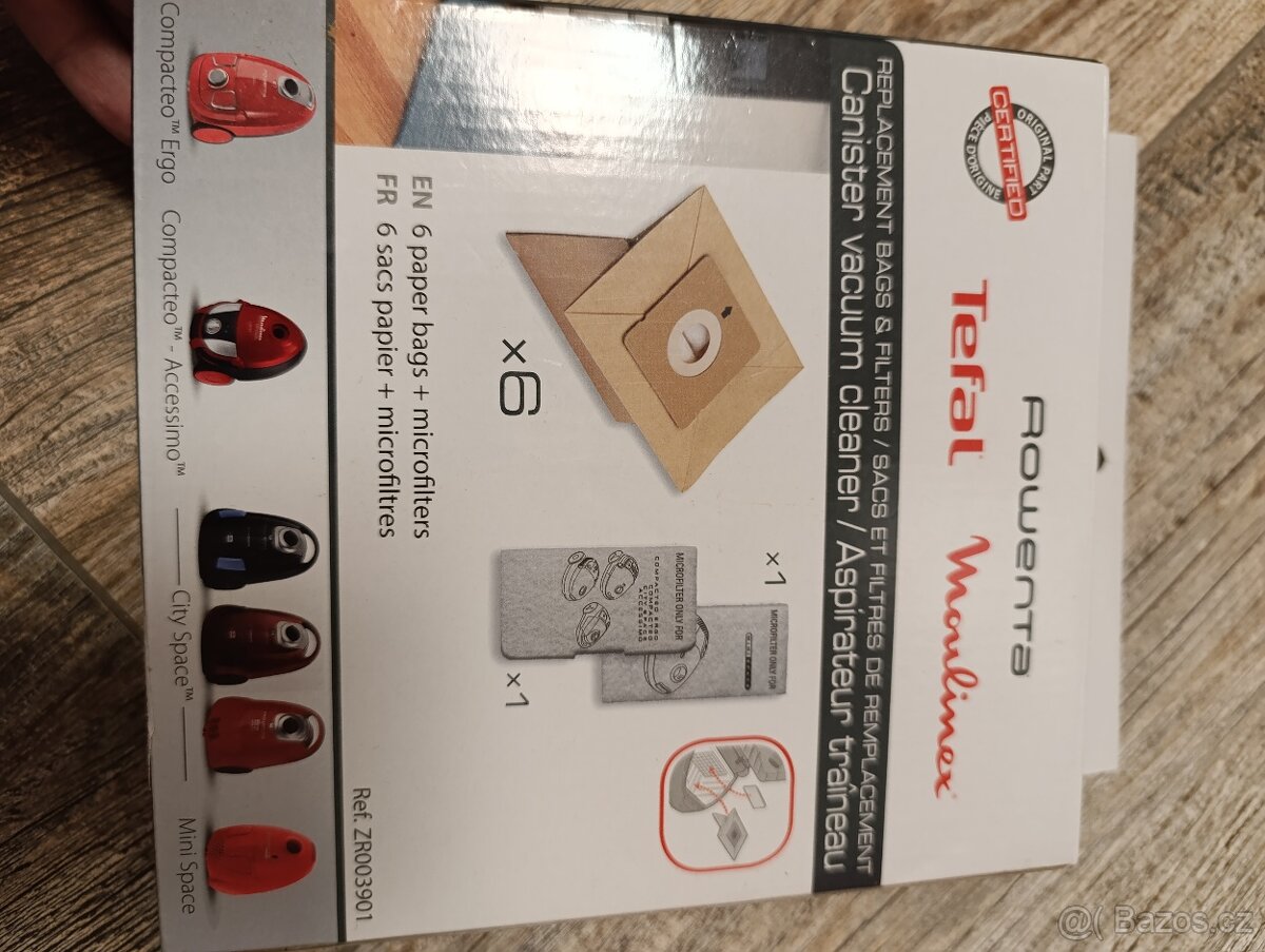 ROWENTA Compacteo Ergo Sáčky do vysavače