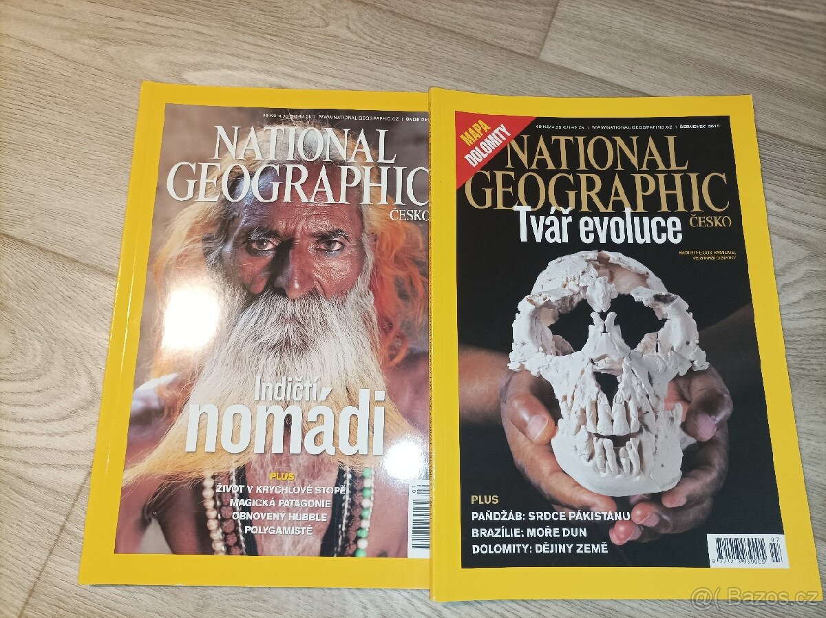 Knihy Indičtí nomádi + tvář evoluce - National Geographic