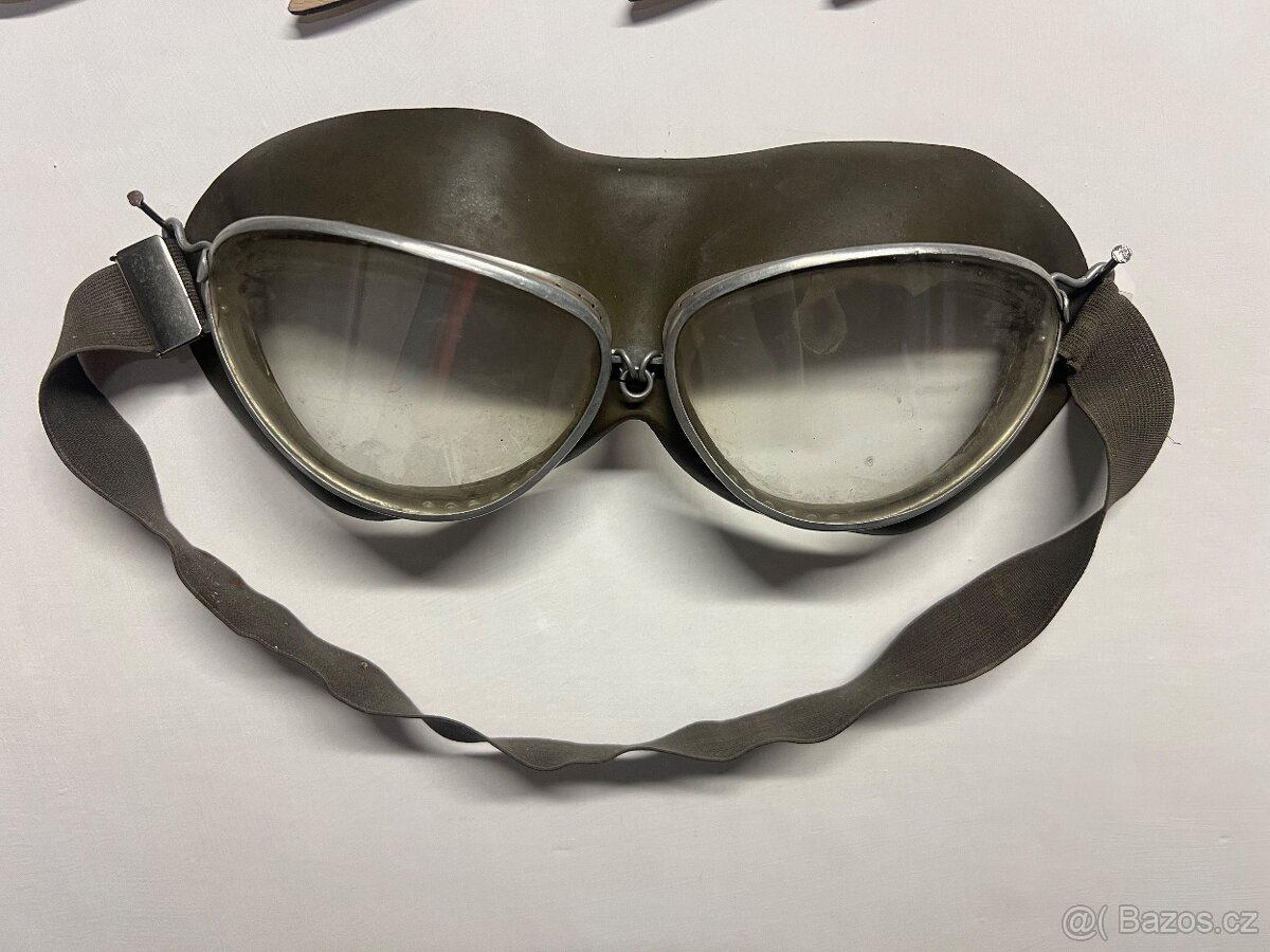 Historické moto brýle