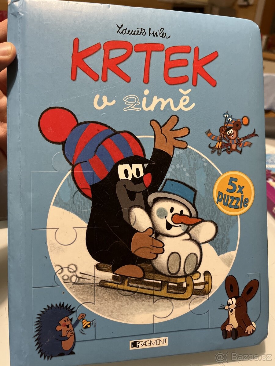Zdeněk Miller - Krtek v zimě (5x puzzle)