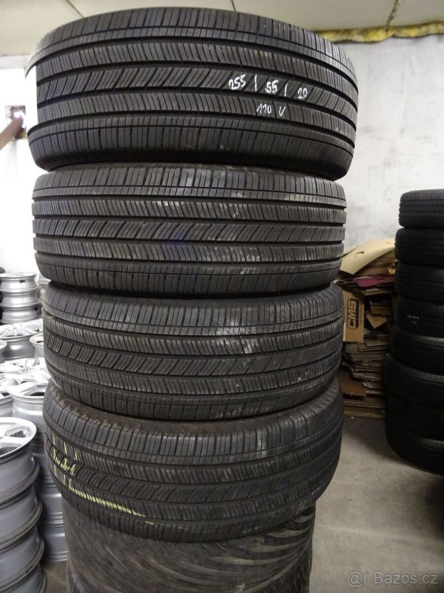 Letní pneumatiky Michelin, 255/55/20, 4 ks, 6,5 mm