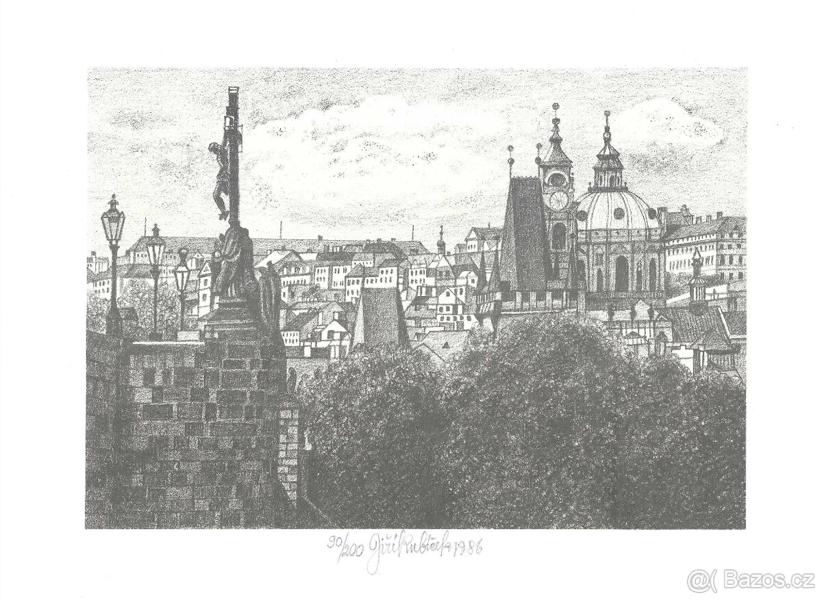 Jiří Kubíček – Karlův Most I 1986