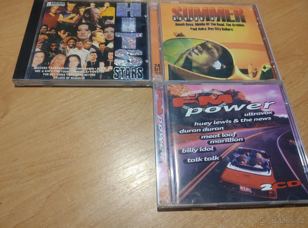 Cd - Hits Stars, Sound Of Summer , FM Power