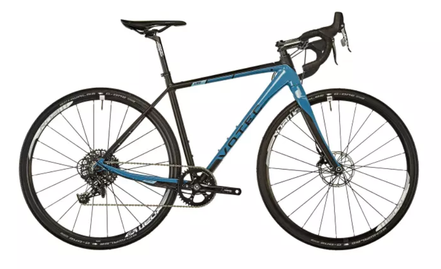 VOTEC VRX Comp - Gravel Bike, vel. 57, váha 8,9 kg (185-195)
