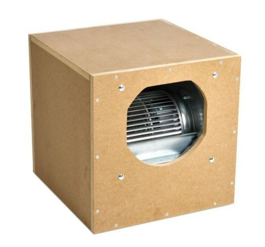 Odtahový ventilátor odhlučněný