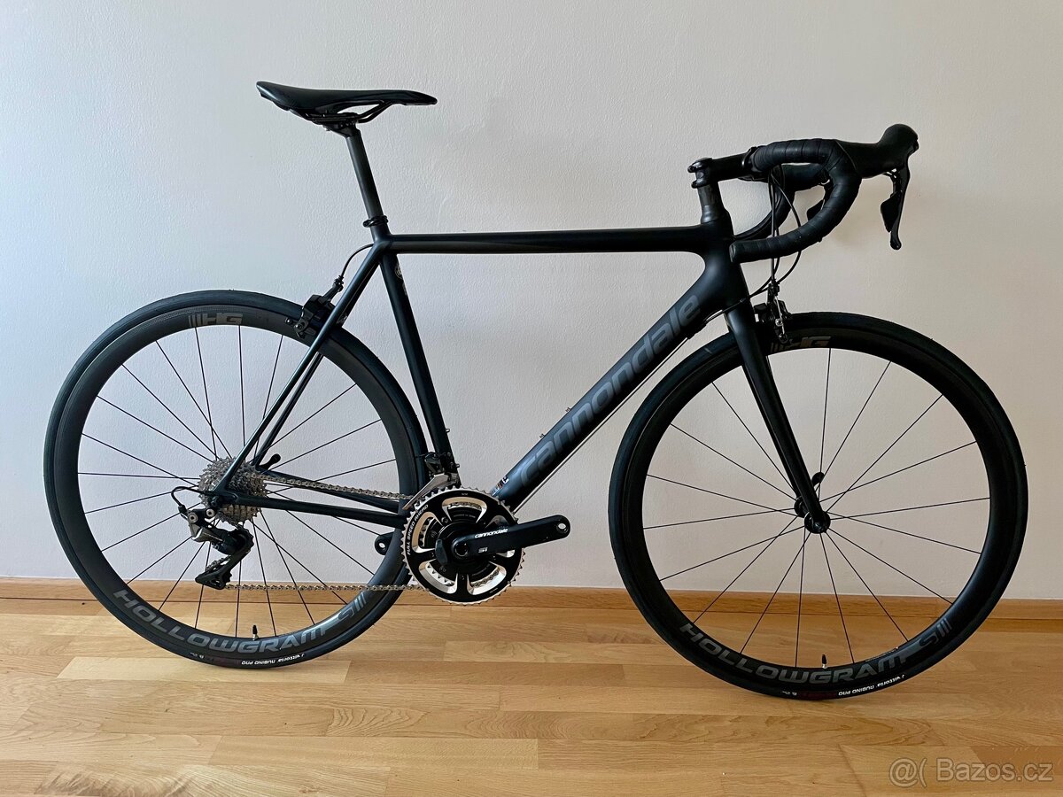 Cannondale Super Six Evo Carbon, Dura Ace, Wattmetr, vel. 54