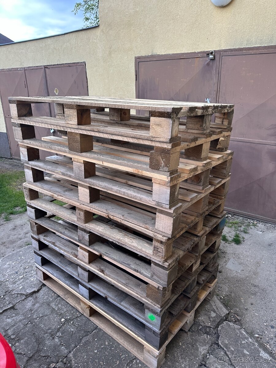 Palety jednorázové 120x80 (1x použité)