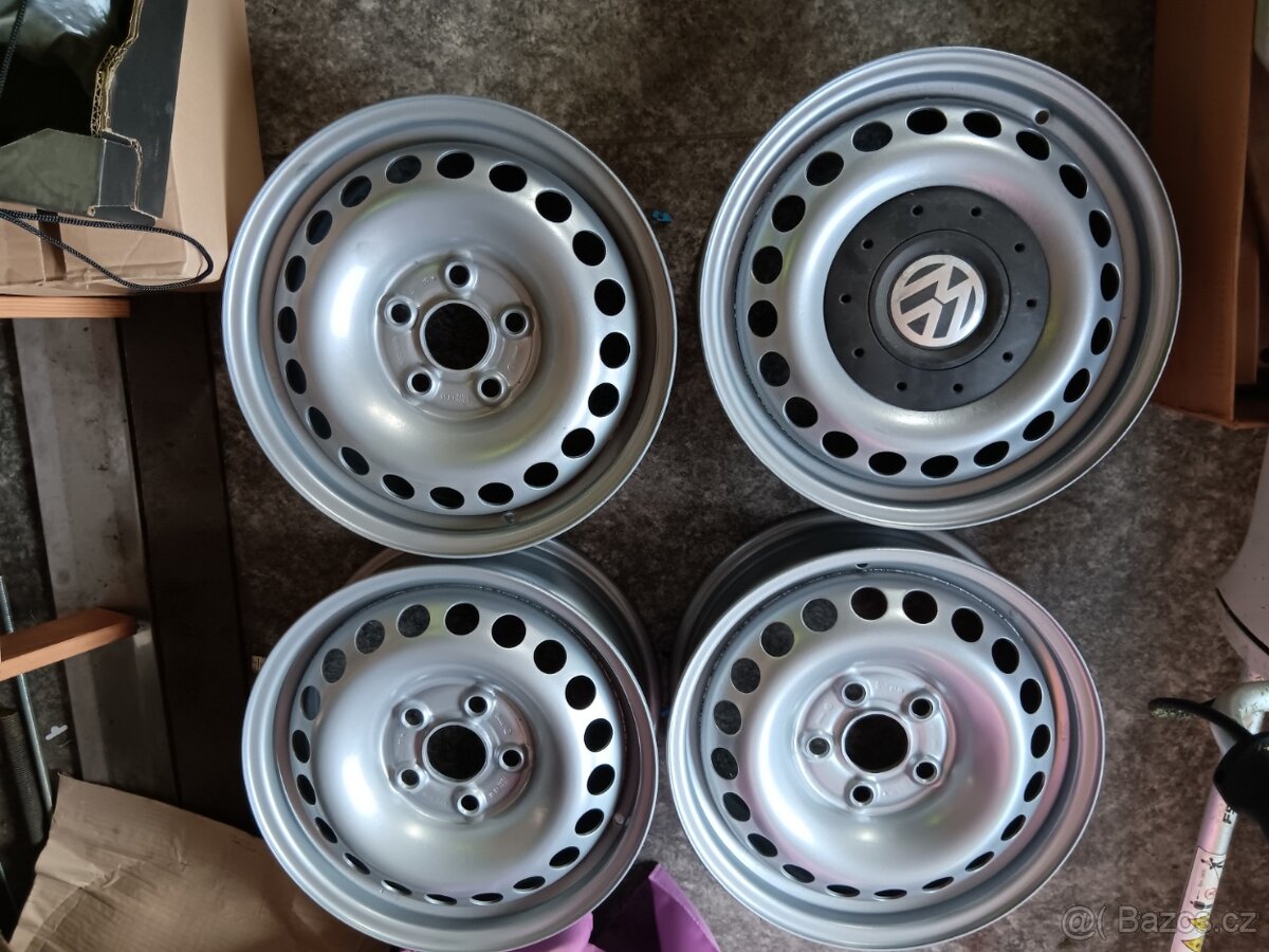 Plechové disky VW Transporter Caravele T5
