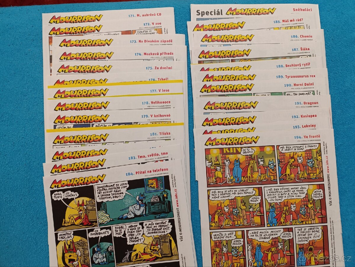 MOURISSON komiksy ABC 300ks