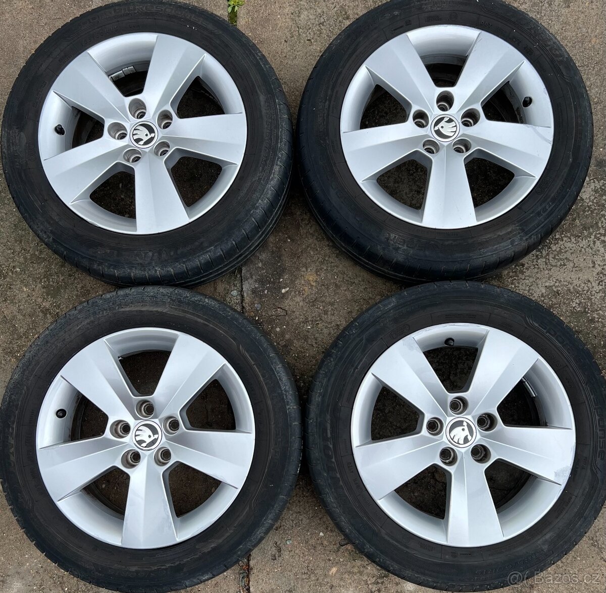 Letní kola Škoda Fabia 3, Rapid 185/60 R15 Dunlop (4120)