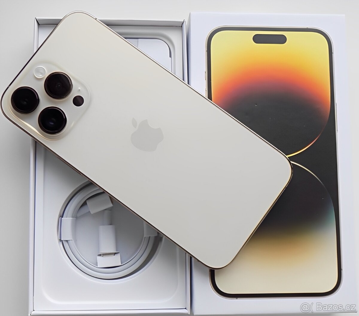 iPhone 14 Pro Gold BATERIE 100% TOP