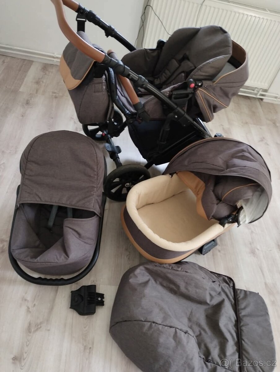 Kočárek pro miminko, 3 in 1